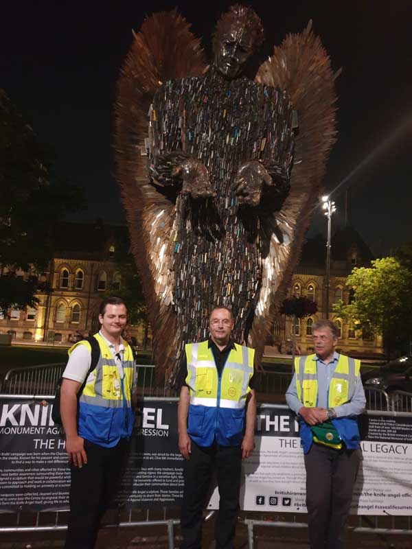 Boro Angels with the Knife Angel